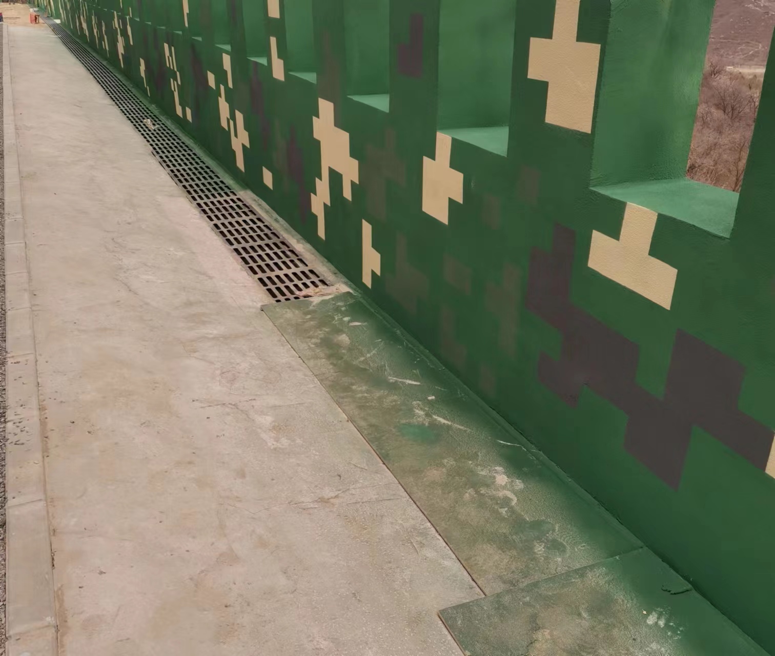 玉林围墙迷彩喷涂,数迷彩漆